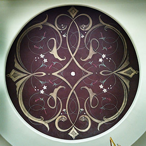 12' diameter ceiling. Paradise Valley, AZ
